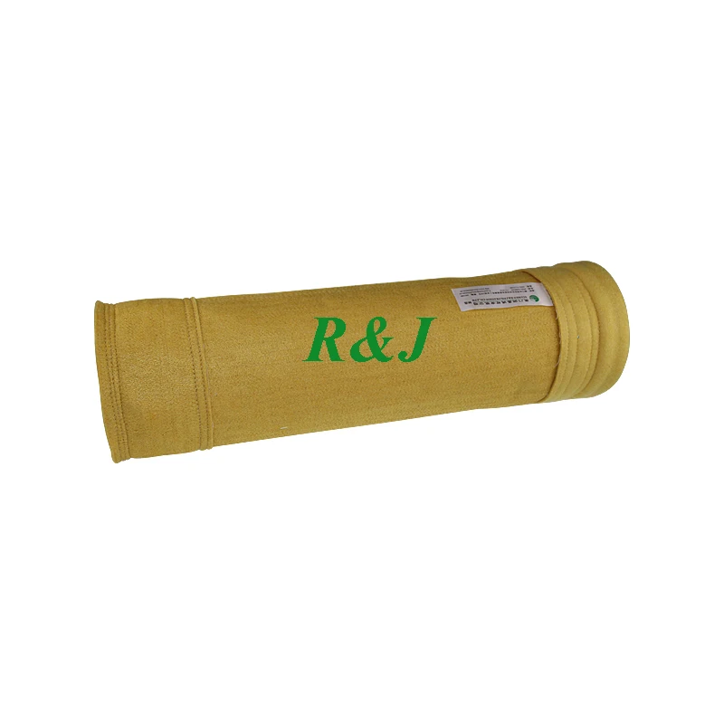 P84 Polyester Fiberglass bag filters for cement dust