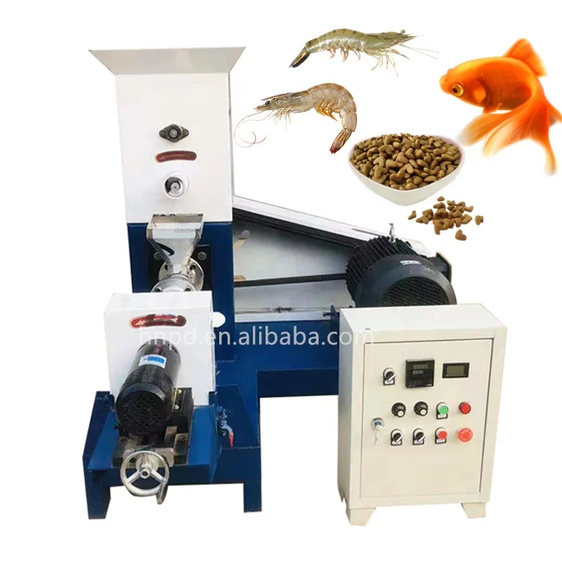 Pellet Food Tilapia Extruder China Dryer Sinking Aqua Float Fish Granulator Pellet Mill Trout Feed Make Machine For Fish