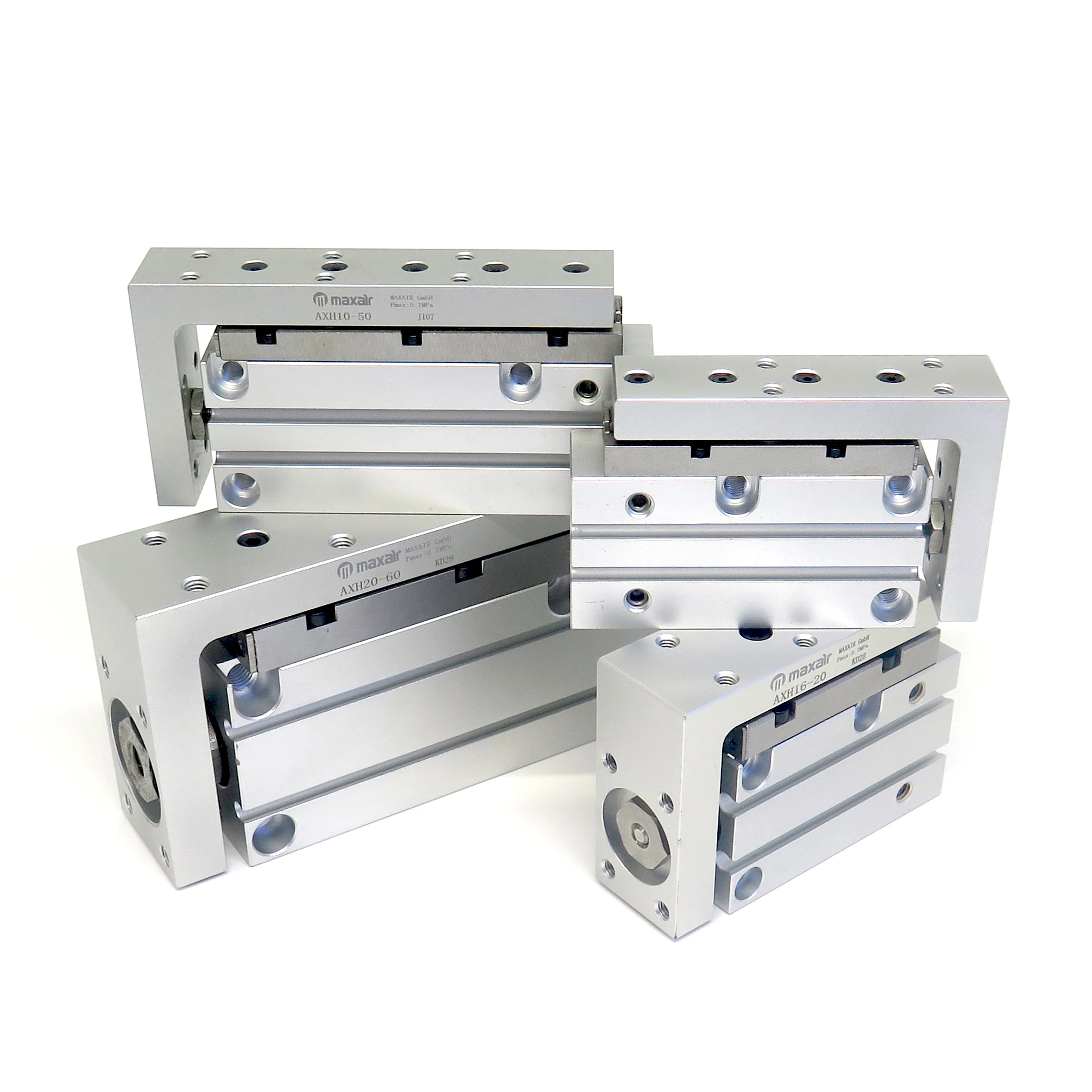 Maxair AXH/MXH Series Double Acting Pneumatic Air Slide Table Cylinder For Auto Equipments