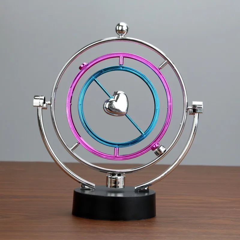 Ornaments Gift Artifacts Space Science Celestial Motion Metal Home Decoration Digital Printing Star Aluminum Alloy Figurine