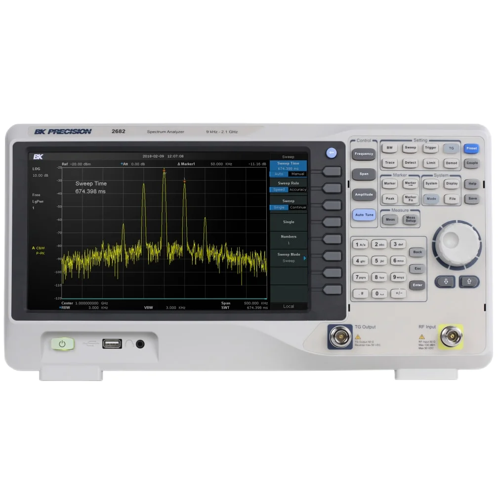 BK прецизионный 2680 серии анализатор спектра 2682 2683