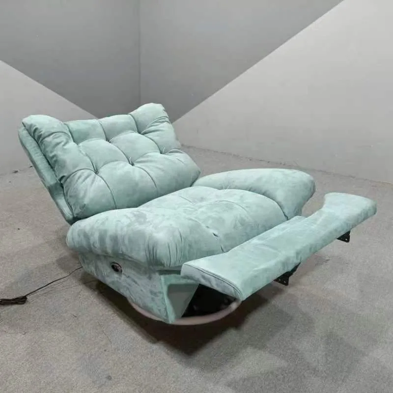 Single seat functional sofa Modern angle adjustable Dev sofa First class living room sofas lounge chair rotatable chair