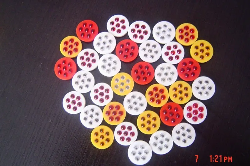White Yellow Red Traffic Safety 7/23/45/80 Round Plastic Reflective Panel Glass Beads Reflector