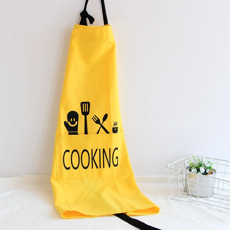 Baking Work Clothes Cooking Kitchen Apron Cotton Apron Manufacturer