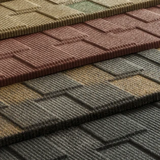 America Architectural Asphalt Shingles Price Roofing Material Colour Stone Coated Metal Shingles Sheet