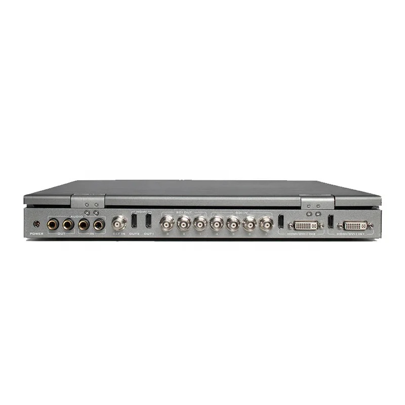 
Oton KSE17 12 ports multi camera all in one 4K UHD Video audio Live Streaming Switcher mixer with graphic cut auto switching 
