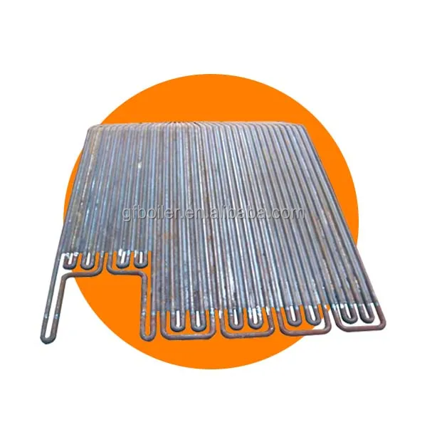 Carbon Steel Boiler Spare Parts Waterwall Panel For Water Tube Steam Boiler