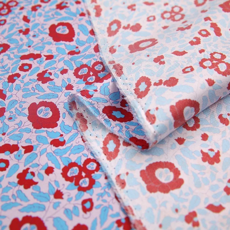 Fashionable Printed Sik Fabric by the Yard For Twill Dress with Low Minimum by Xinhe Textiles