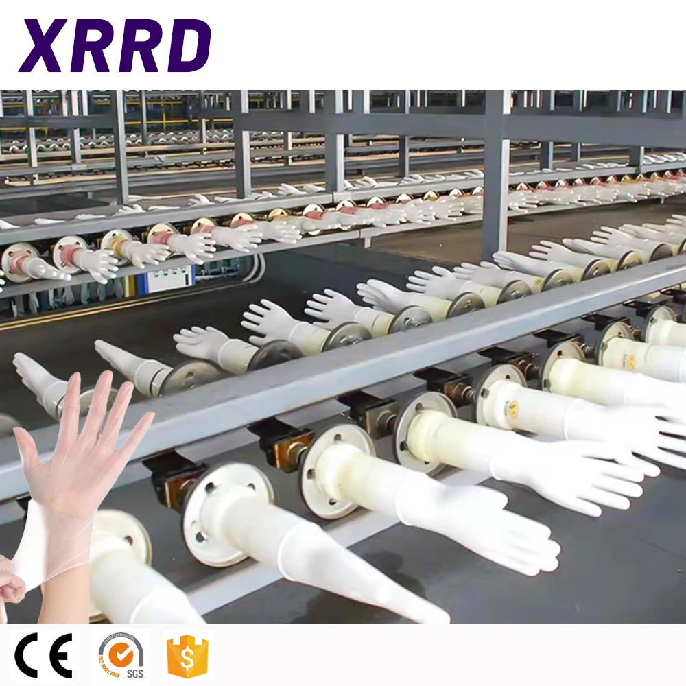 Customized Color Medical Latex Glove Production Line for Hot Sale Glove Machinery