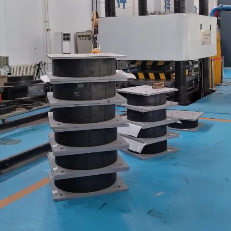 Shock isolators made in China Seismic isolation HDRB High Damping Rubber