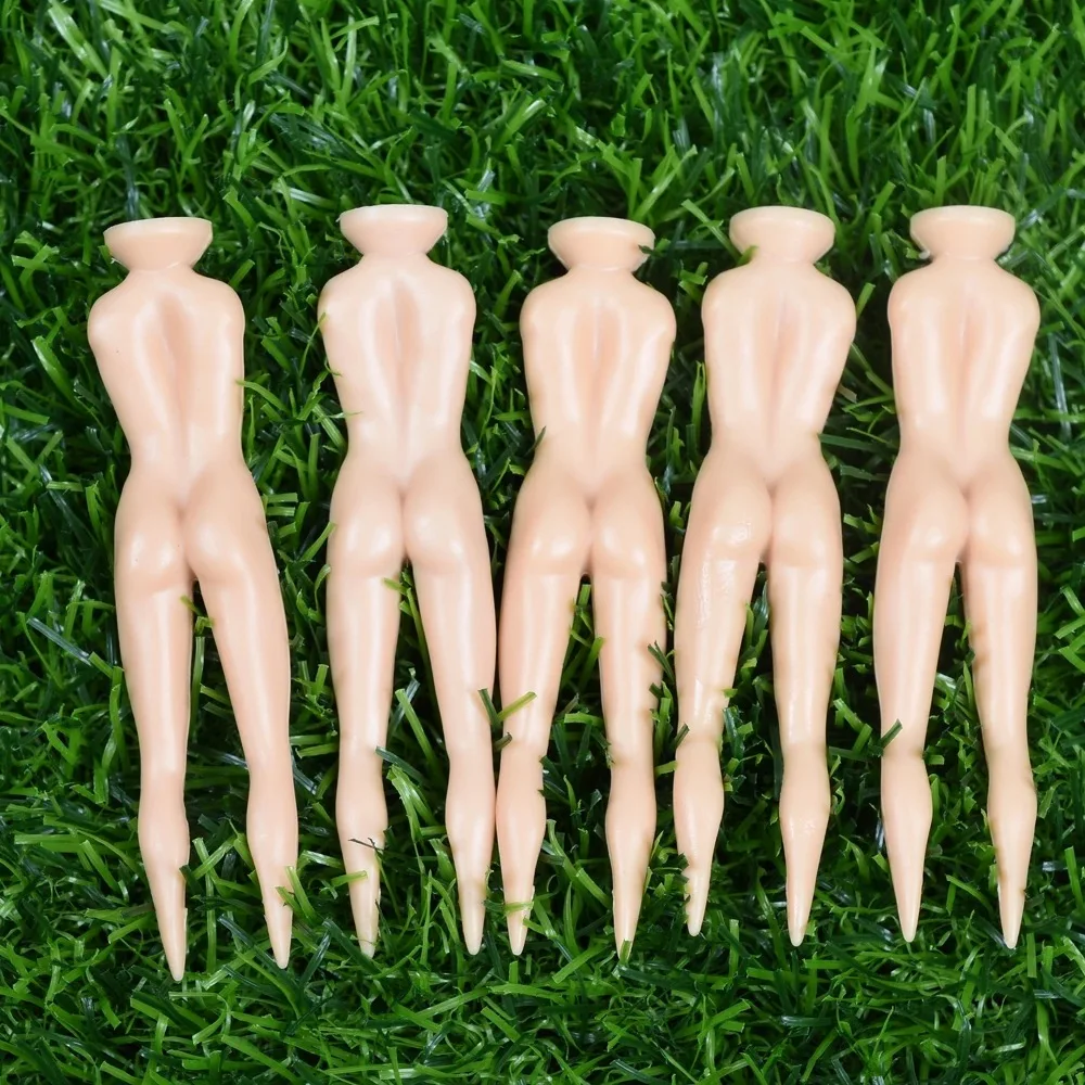 76mm Funny Sexy Naked Lady Golf Tee Plastic Rubber Manikin Golf Equipment Accessory for Golfers Golf Gift Bulk Packed
