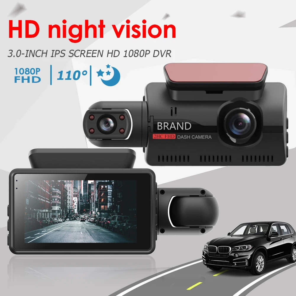 Dash Cam Car Black Box G-sensor ADAS Dashboard Night Vision Driving Video Recorder 1080P Vehicle Blackbox Full HD Car DVR