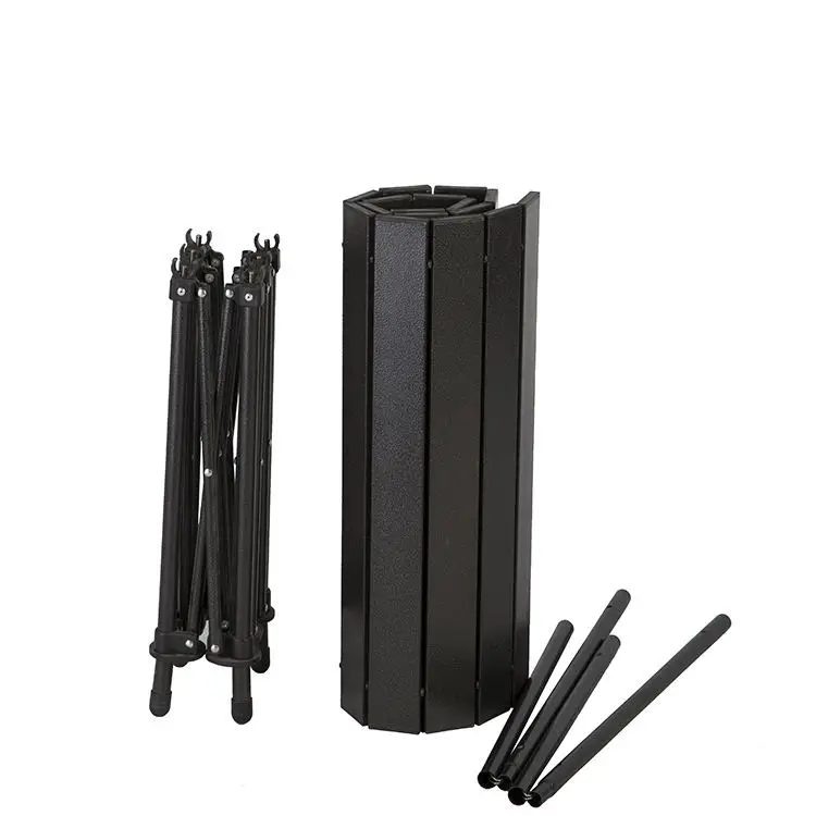 Outdoor Furniture Portable Roll Up Aluminium Heavy Duty Folding Foldable Camping Table And Chairs Set