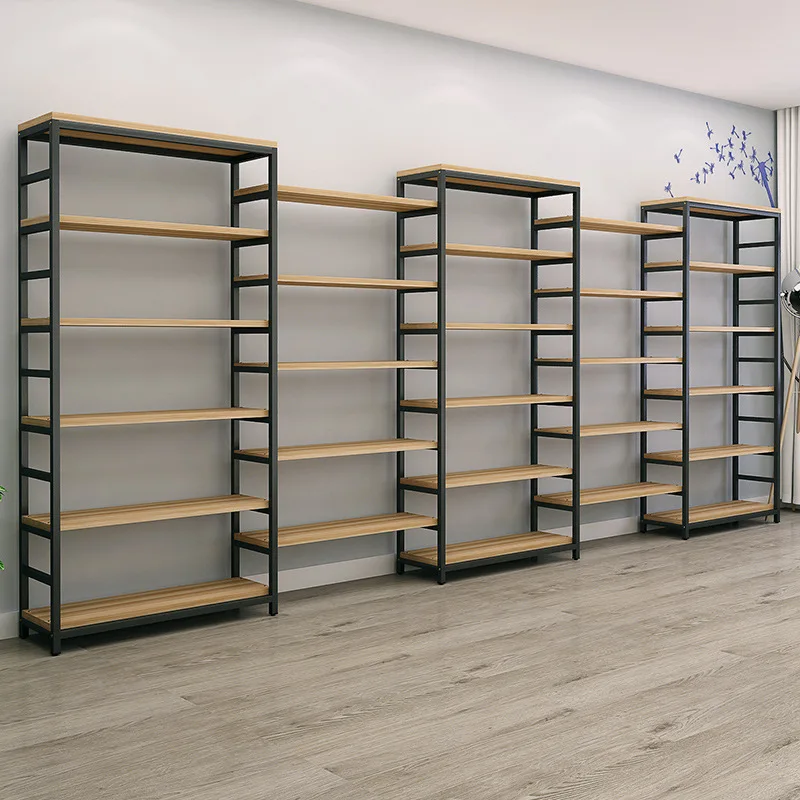 custom Customized shelves racking storage wooden store retail exhibition perfume cosmetic display shelf cabinet showcase rack