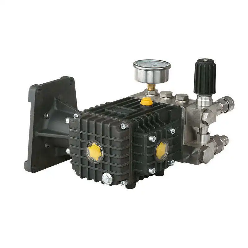 High Pressure Pump 100 Bar Washer Plunger Pump Head Car Wash High Pressure Water Pump