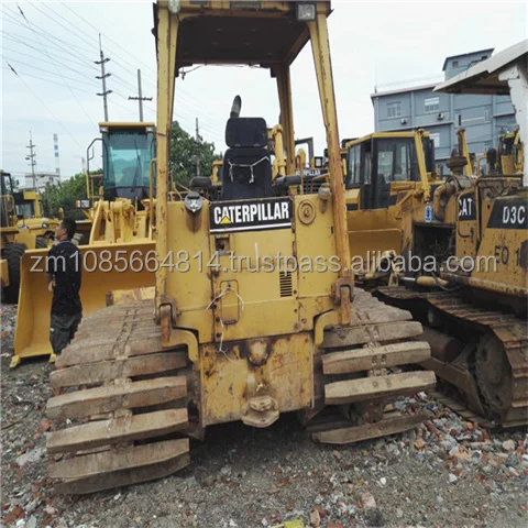 CAT D3C used mini bulldozer ORIGINAL caterpillar D3C D3G Swamp bulldozer D3 mini dozer