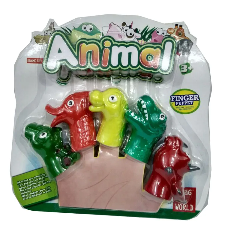 Pretend Play Toy Soft Plastic Realistic Dinosaur Hand Puppet for Kids Gift