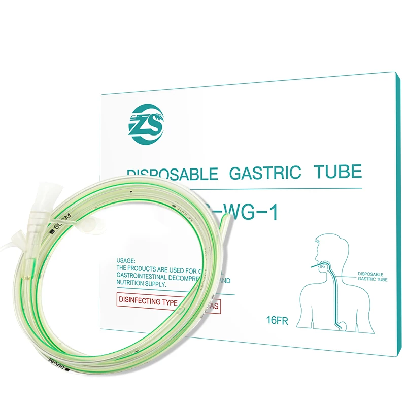 Wholesale Disposable Silicone Stomach Feeding Tube Safety Medical Grade Pvc Nutrition Supply Feeding Tube