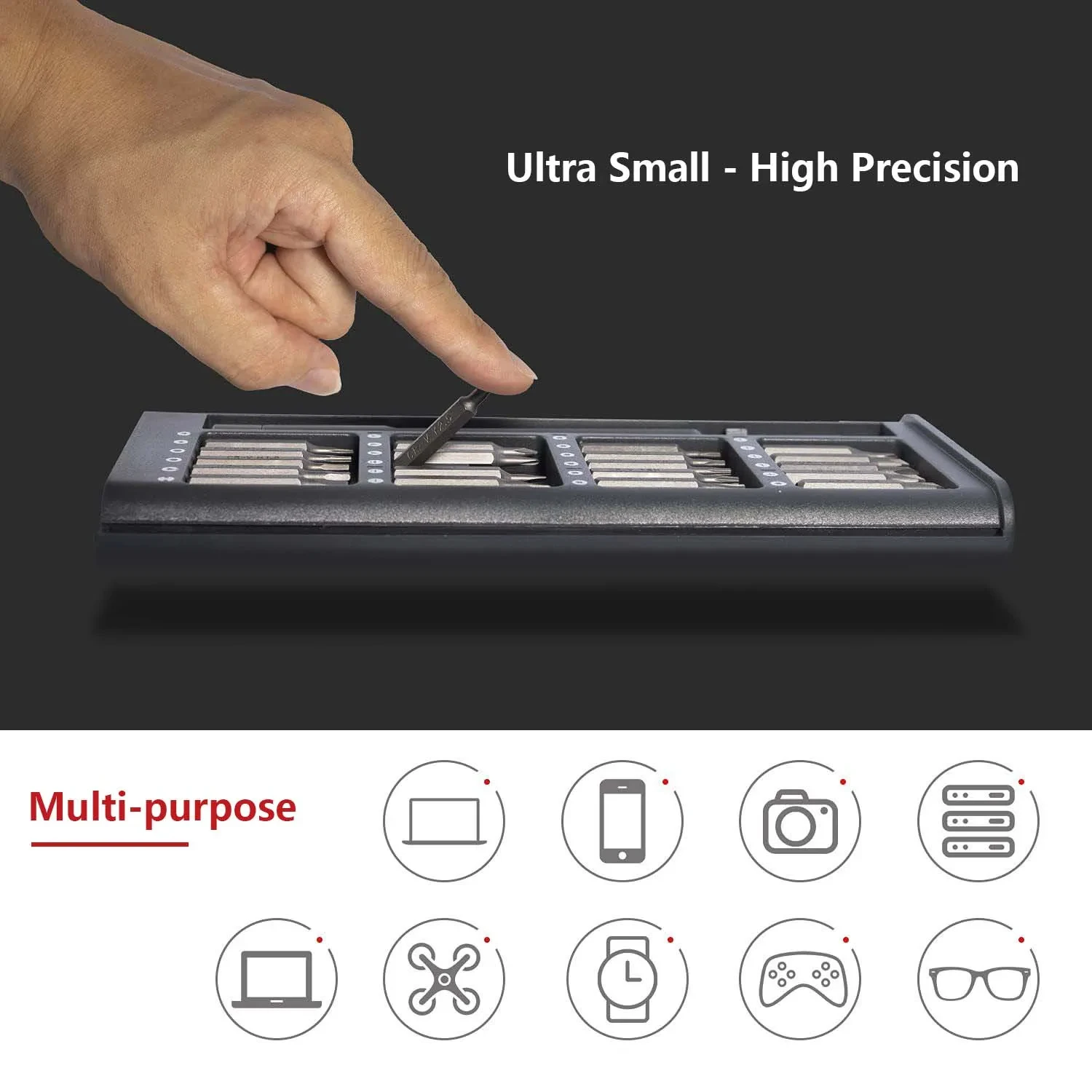 Screwdriver Set 25 in 1 CRV Multifunctional Opening Repair Tool Set Precision Screwdriver For Phones Tablet PC Hand tools