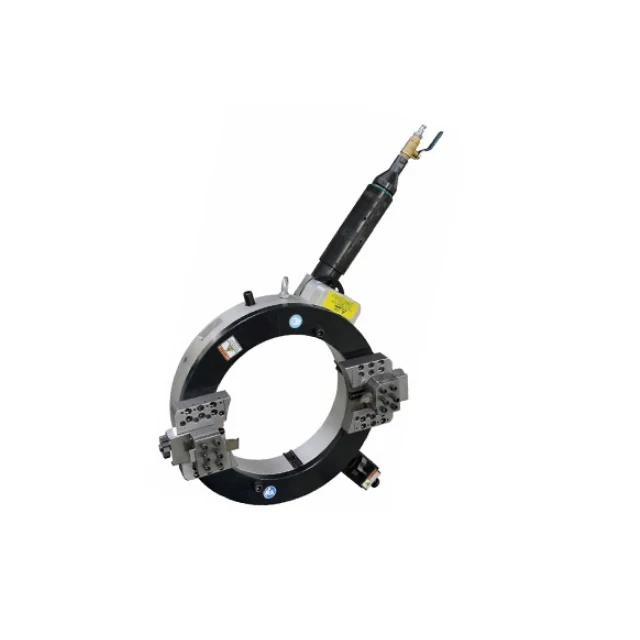 OCE-610 OD-Mounted Electric driven Clamshell Split Frame Aluminum alloy Pipe Cold beveling Cutting machine