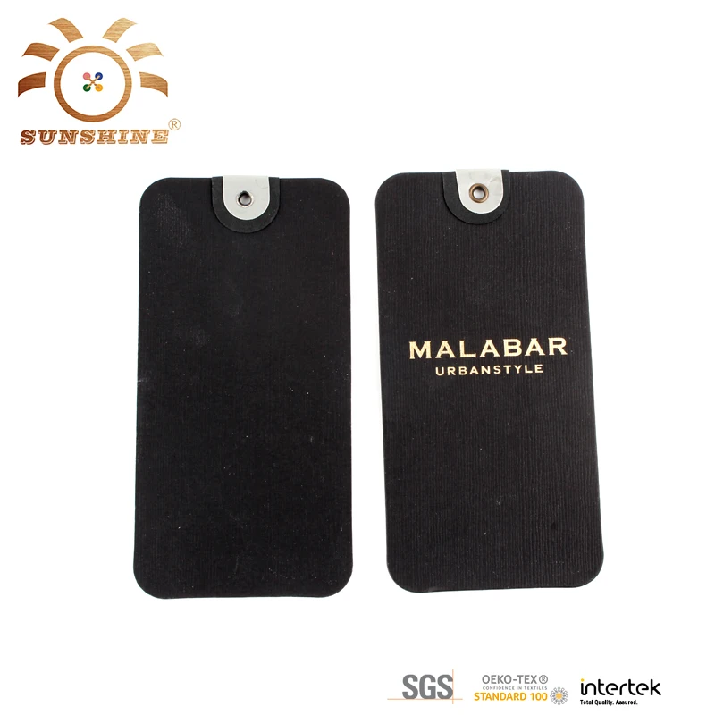 Factory Direct Supply Good Price Laminating Label Tags Garment Hangtag clothing taggs labels custom clothing labels