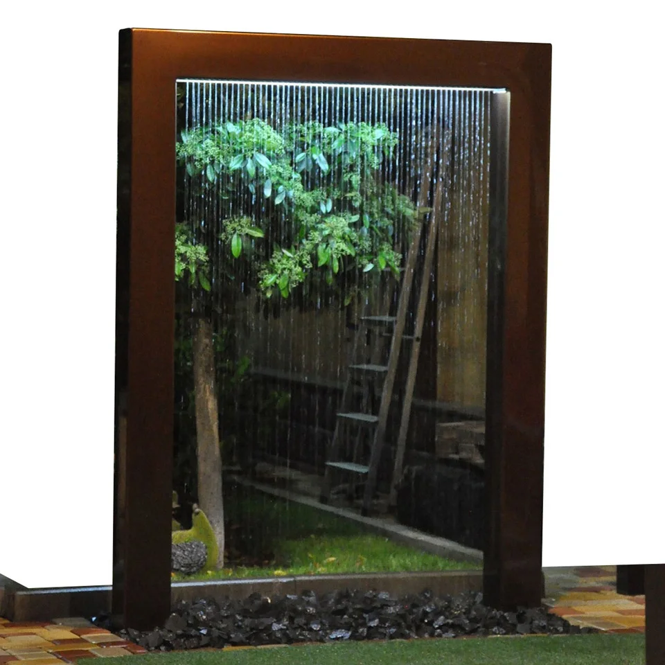 Great quality decorative waterfall fountain for patio and garden decoration wholesale prices decorative waterfalls for sale
