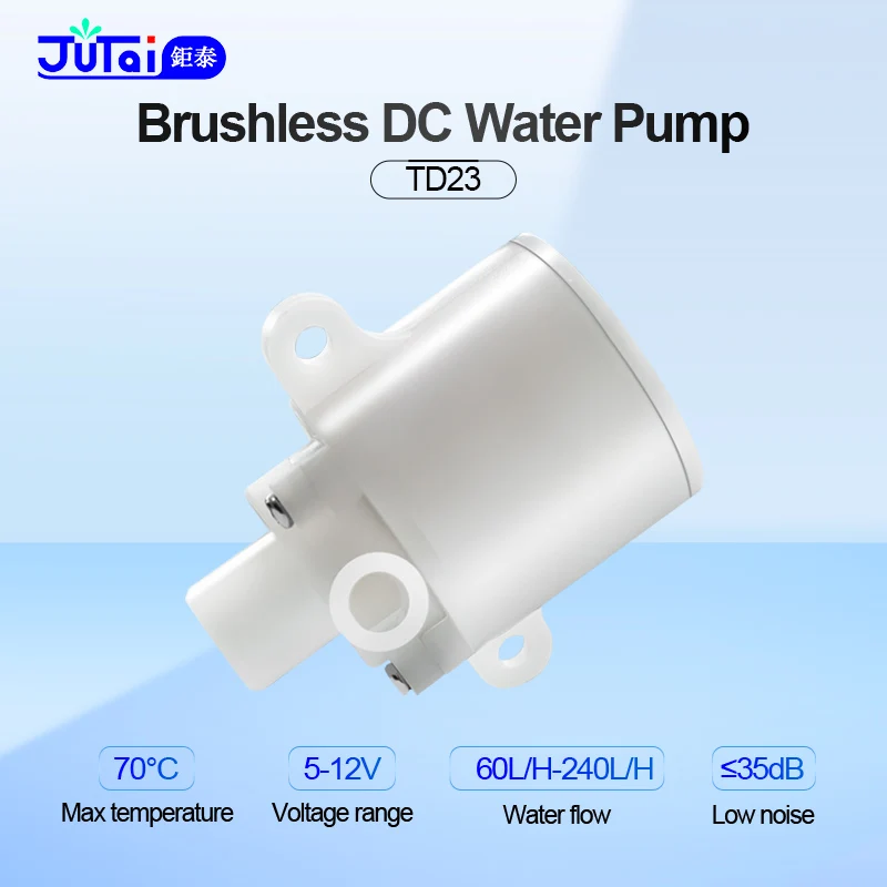 Mini Bldc Brushless Motor 12v Electric Dc Water Pump Refrigerator Circulation Pump