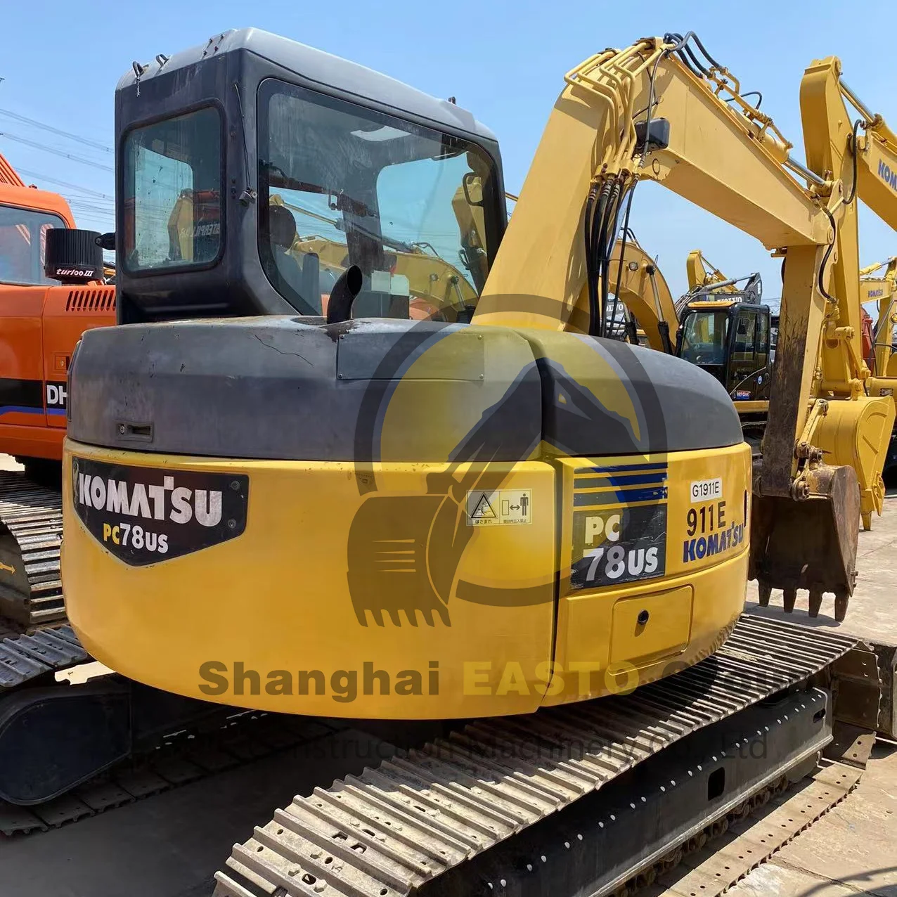 supply overseas 90% new used excavator PC56 PC35 PC40 PC45 PC60 PC55 PC78 crawler Komatsu 5 tons excavators price supports trade