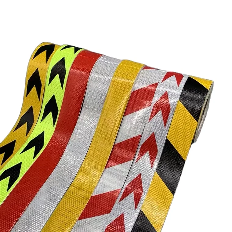 Colored Reflective Tape Outdoor Safety Tape Reflector Conspicuously