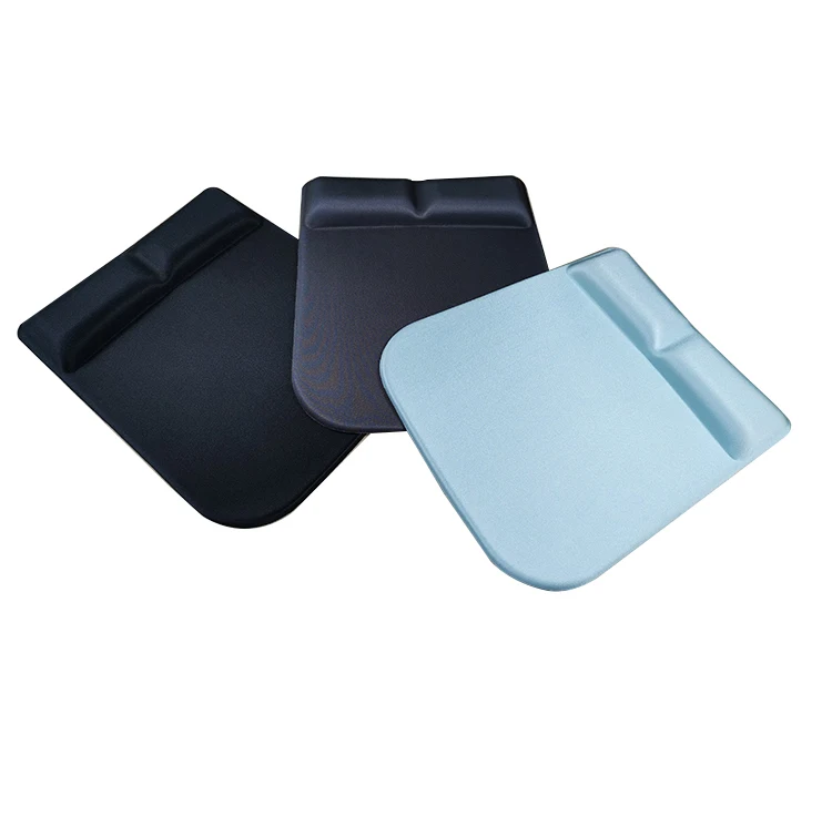 wholesale colorful comfortable cloth fabric  mouse pad with wrist rest