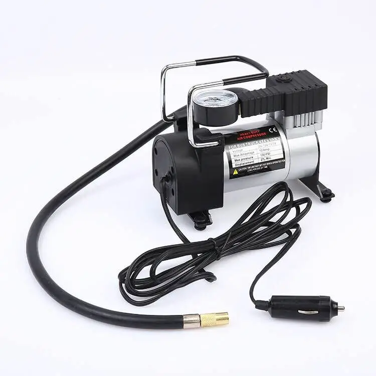 12 V Portable Electric Car Tyre Inflator Pump Air Car Pump Mini Vehicle Air Pump Compressor