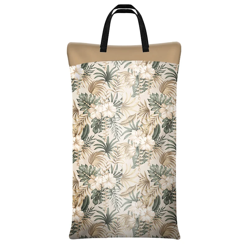 kid eco friendly custom printed large waterproof breathable baby plain swimming nappy pouch zipper dry wet bag sets