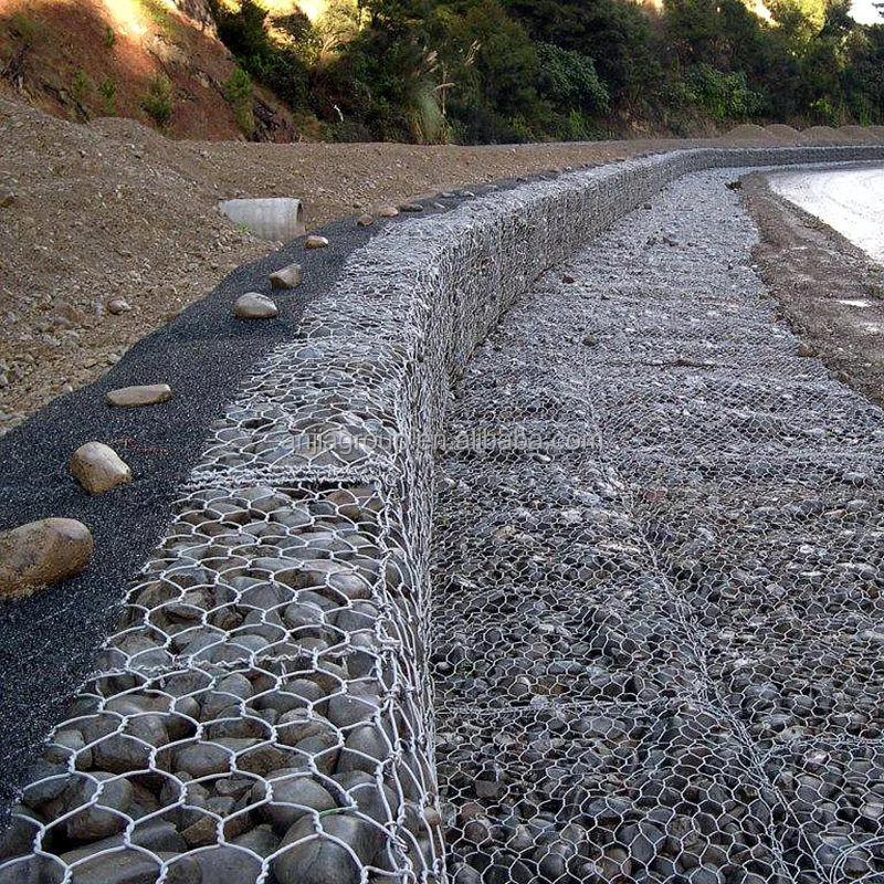 Professional Manufacture Hot Dipped Galvanized Gabion Basket Mesh Gabion Cage