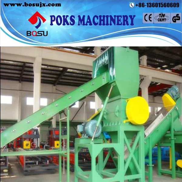 waste plastic pp pe film washing recycling plant waste plastic recycling plant