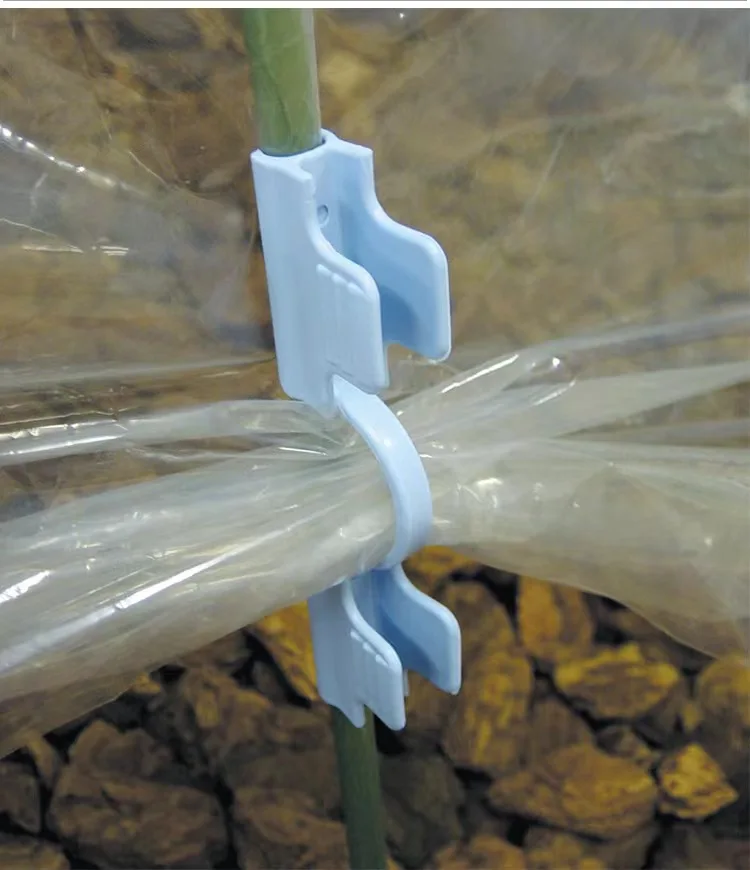 Garden Use Tool Product Suppliers Double Plastic Clip Clamp For Wholesale