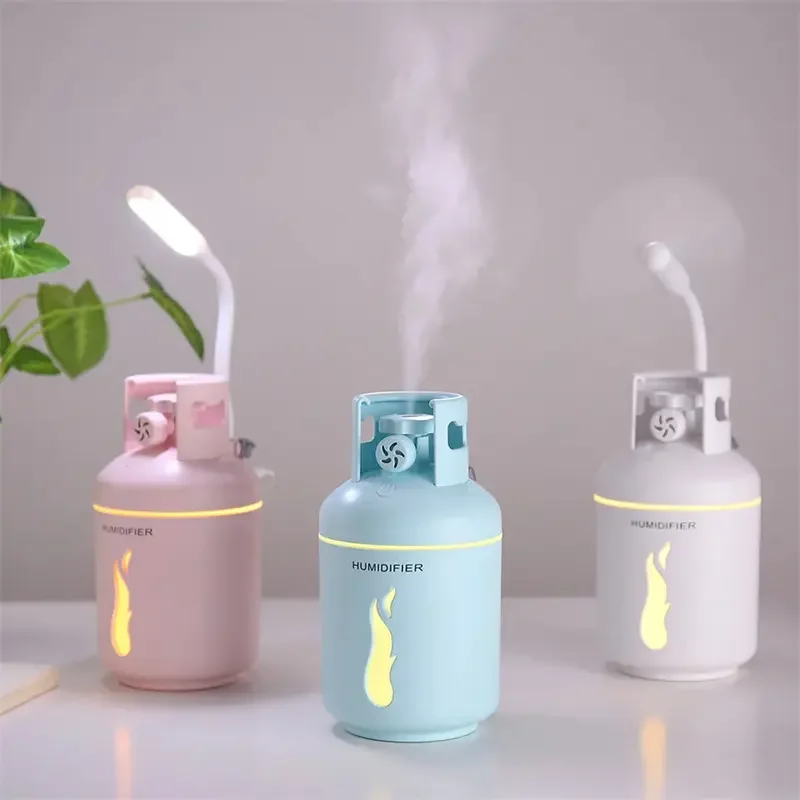 300ML Creative Design Gas Tank Air Humidifier For Home Car Portable Mini Silent Air Humidifier