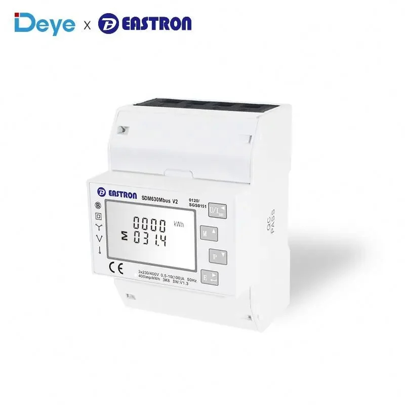 Eastron SDM630MCT-40mA Three Phase Smart Meter Solar Inverter With High Quality