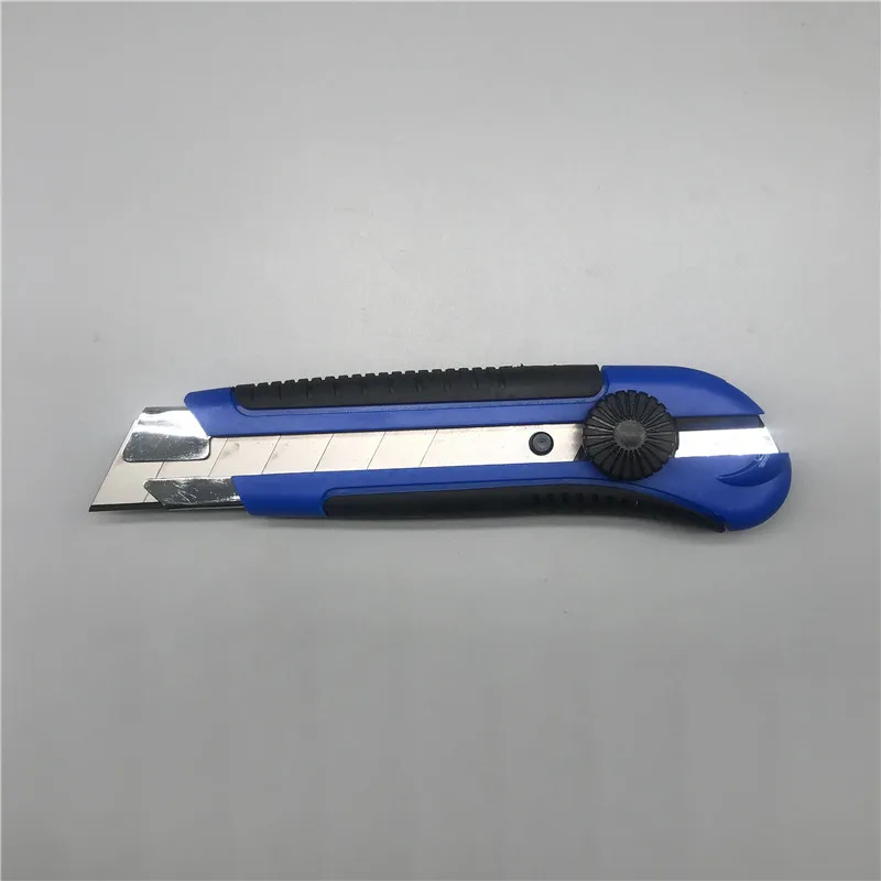 25mm encapsulated utility knife with magnet straight push box cutter sk5 blade can be locked