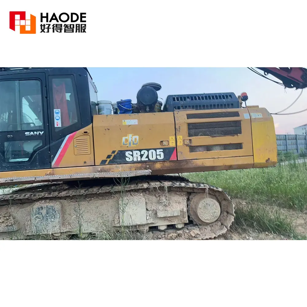 Haode Deep Foundation Rig SR205 Second Hand SaNy Rotary Drilling Rig