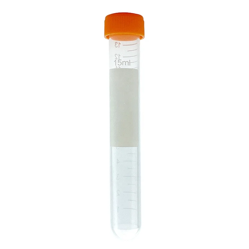 Centrifuge Tubes 15ml Polypropylene Round Bottom Laboratory Disposable Centrifugal Tube