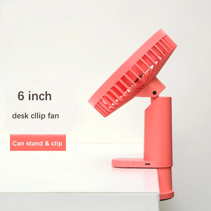 Oscillating Clip fan 5 blade table 6' fan Outdoor Camping electric small clip fan