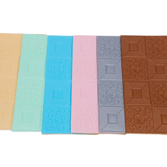 
Soft Bag Grate3D Wall Panel Sticker Pe 3D Paper Wall Sticker 