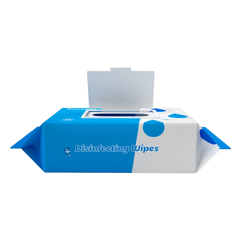 Factory Price Medical 75% Alcohols Wipes Effective Sterilization 99.9% Wholesale Custom Disinfecting Wipe