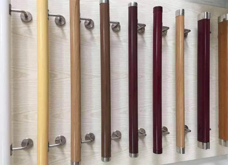 interior balcony banister veranda deck balustrade system PVC staircase stair fencing post handrail railing.png