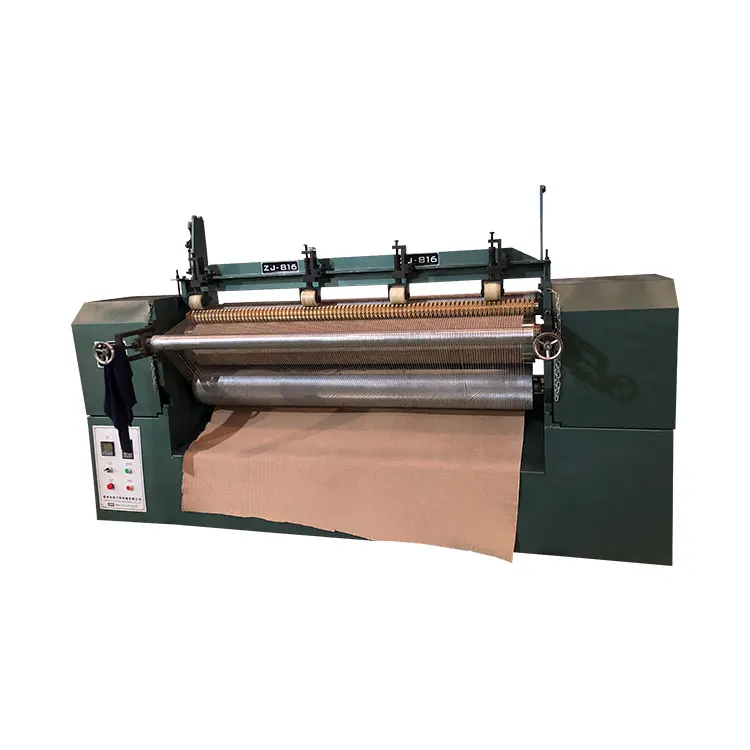 
ZY-816 top quality hot selling fabric textile leather polyester semi auto pleating machine 