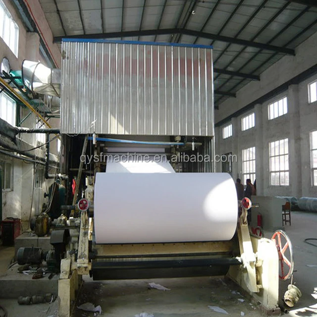 small tissue paper mill 3 tons 1575mm tissue paper roll line for sale