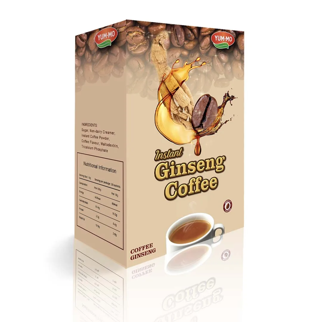 Manufacture Supplier	Instant Ginseng Coffee Help Improved Cognitive Function