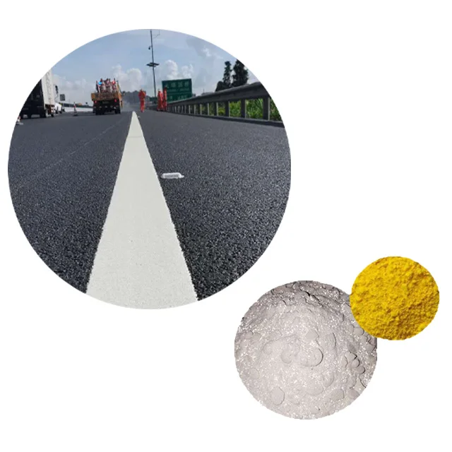 High reflective thermo plastic road marking paint Guangzhou China manufacturer