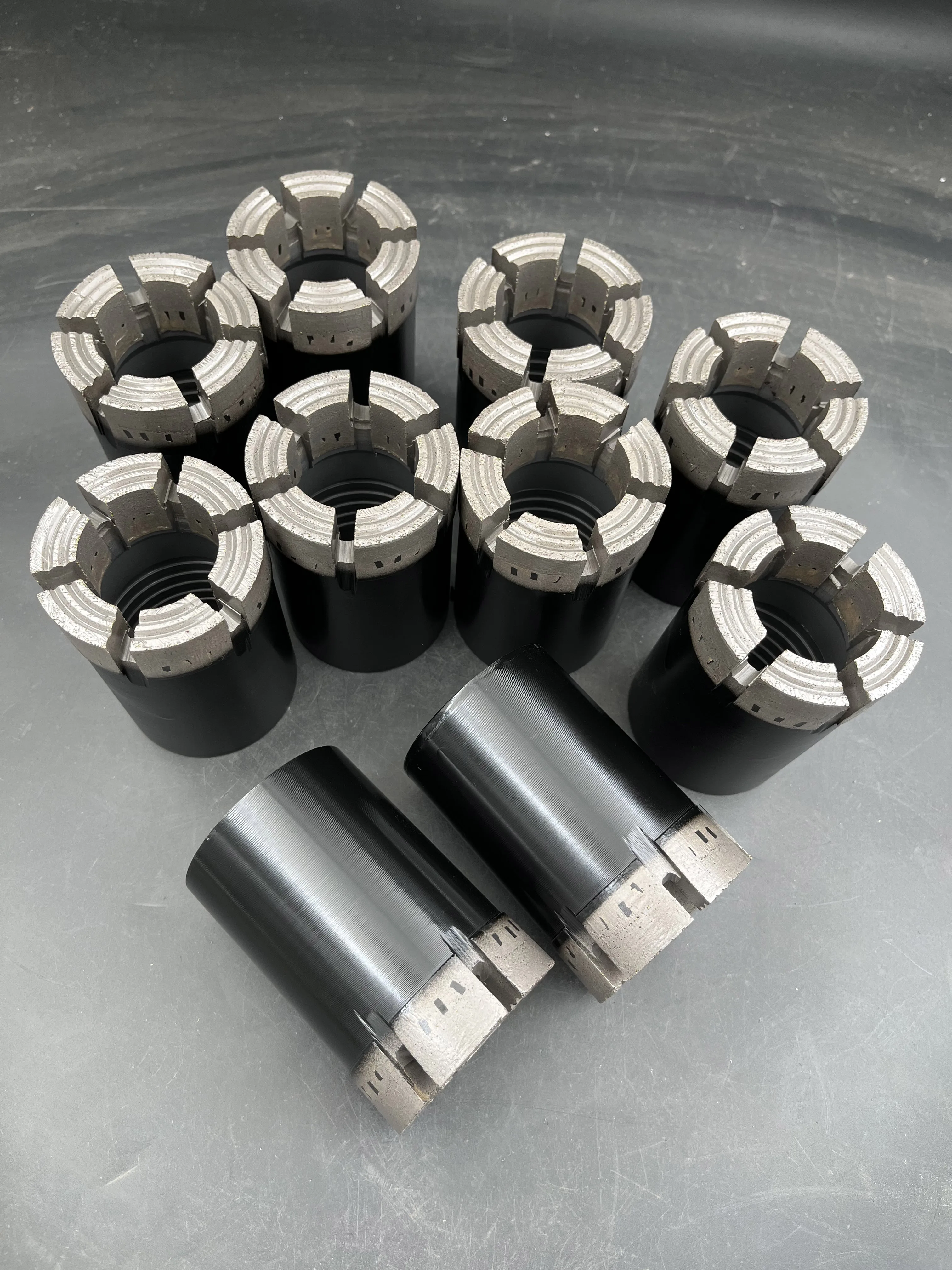 SML Manufacture Factory  Mining  Machine Tools Dry Diamond Core Bit BQ  NQ HQ HQ3 PQ  for Mining Drilling Well Drilling
