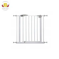 child retractable outdoor lock infant barrier stair extendable rectable high Baby Safety Gate